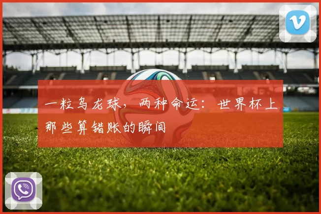 一粒乌龙球,两种命运:世界杯上那些算错账的瞬间