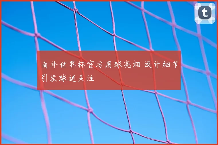 南非世界杯官方用球亮相 设计细节引发球迷关注